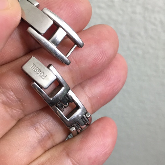 🖤FOSSIL silver & blue watch - Picture 8 of 15